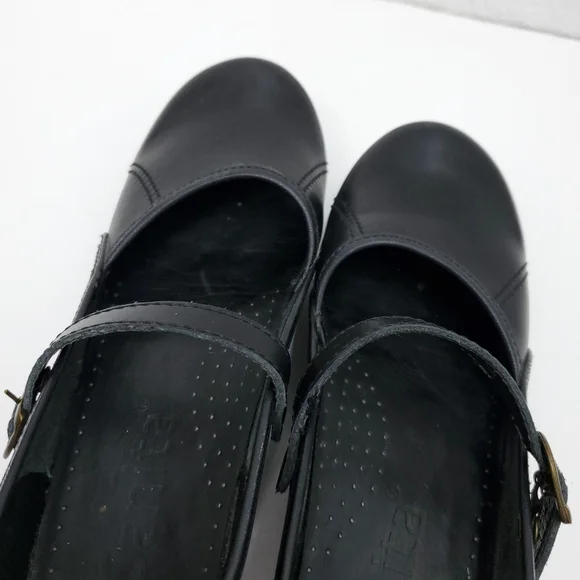 SANITA Leather Mary Jane Professional Clogs - Picture 8 of 16